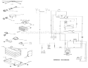 B-100 Parts Manual 11.000 Electrical System (fig. 11) Diagram and Parts List for 1-0141 1975 Toro Lawn Tractor