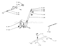 7.030 Lift Linkage (plate 7.2) Diagram and Parts List for 1-0140 1974 Toro Lawn Tractor