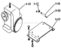 Engine (plate 9.1) Diagram and Parts List for 1-0310 1971 Toro Lawn Tractor