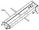 Frame Assembly (plate 1.1) Diagram and Parts List for 1-0310 1971 Toro Lawn Tractor