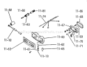Part Location Diagram of 910808-4 Toro Screw-pan head #10-32x 5/8