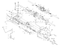 3.010 Transmission 6-Speed (plate 3.1) Diagram and Parts List for 1-0320 1972 Toro Lawn Tractor