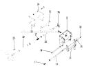 Hitch Assemblies Diagram and Parts List for 1-0353 1974 Toro Lawn Tractor