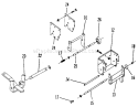 Hitch Assemblies Diagram and Parts List for 1-0360 1973 Toro Lawn Tractor