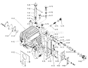 Hydrogear Diagram and Parts List for 1-0401 1972 Toro Lawn Tractor