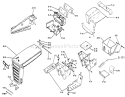 Sheet Metal And Covers Diagram and Parts List for 1-0475 1973 Toro Lawn Tractor