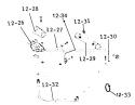 Page G Diagram and Parts List for 1-0475 1973 Toro Lawn Tractor