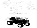 Page O Diagram and Parts List for 1-0611 1974 Toro Lawn Tractor