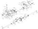 Page Q Diagram and Parts List for 1-0611 1974 Toro Lawn Tractor