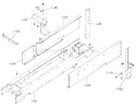 Page F Diagram and Parts List for 1-0611 1974 Toro Lawn Tractor