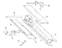 Page A Diagram and Parts List for 1-0612 1975 Toro Lawn Tractor
