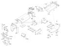 Page Q Diagram and Parts List for 1-0612 1975 Toro Lawn Tractor