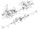 Page I Diagram and Parts List for 1-0612 1975 Toro Lawn Tractor