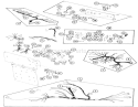 Page B Diagram and Parts List for 1-0700 1977 Toro Lawn Tractor