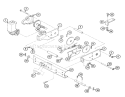 Page E Diagram and Parts List for 1-0700 1977 Toro Lawn Tractor