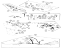 Page B Diagram and Parts List for 1-0720 1977 Toro Lawn Tractor