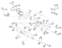 Page D Diagram and Parts List for 1-0720 1977 Toro Lawn Tractor