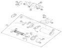 Part Location Diagram of 70-9240 Toro Shaft End Bearing