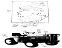 Page F Diagram and Parts List for 1-0720 1977 Toro Lawn Tractor
