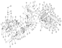 Page B Diagram and Parts List for 1-7255 1970 Toro Lawn Tractor