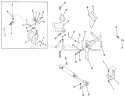 Part Location Diagram of 8007 Toro Hydraulic Bracket