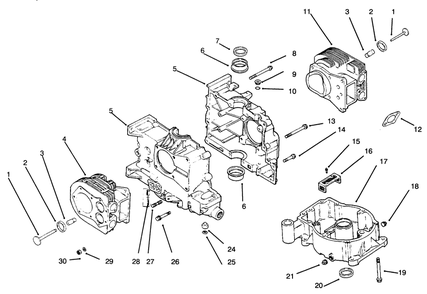 Part Location Diagram of 5231606 Toro Guide-Valve