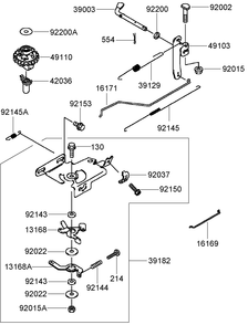 Part Location Diagram of 92015-2051 Toro Nut