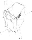 Grass Bag Assembly Diagram and Parts List for 10502 1000001-1999999 - 1981 Toro Lawn Mower