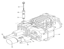 Decals And Miscellaneous Diagram and Parts List for 1075 1965 Toro Lawn Tractor