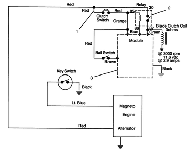 Electric Schematic Diagram and Parts List for 30176 590001 - 599999 Toro Lawn Tractor Accessories