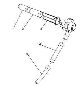 Tube Assembly Diagram and Parts List for 51571 39015000 - 39999999 Toro Leaf Blower / Vacuum