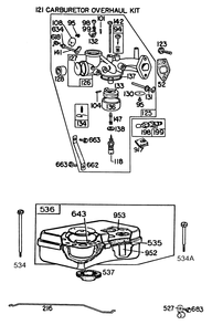 Engine Briggs & Stratton Model No. 191702-2160-01 (Continued) 8 H.P. Rear Engine Rider Recoil Model 56138 Diagram and Parts List for 56138 6000001 - 6999999 Toro Lawn Tractor