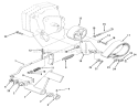 Electrical System C-175 Twin Cylinder Model Diagram and Parts List for 11-14KE01 1984 Toro Lawn Tractor