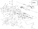 Sheet Metal And Covers Diagram and Parts List for 11-10K801 1983 Toro Lawn Tractor