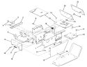 Page O Diagram and Parts List for 11-10K801 1983 Toro Lawn Tractor