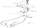 Page R Diagram and Parts List for 11-17KE01 1984 Toro Lawn Tractor