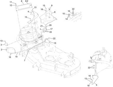 Ce Assembly Diagram and Parts List for 145-1262  Toro Lawn Tractor
