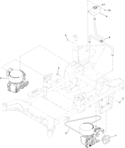 Hydro Assembly Diagram and Parts List for 74010HD 417200000 - 418028709 Toro Lawn Tractor