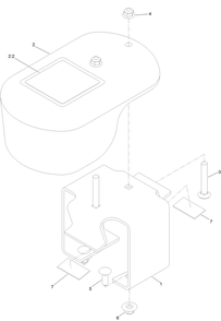 Lh Weight Assembly Diagram and Parts List for 78489 400000000 - 999999999 Toro Lawn Tractor