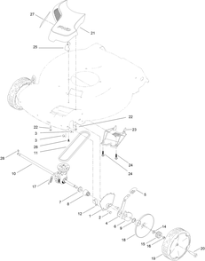 Part Location Diagram of 144-6389 Toro Spring-Extension