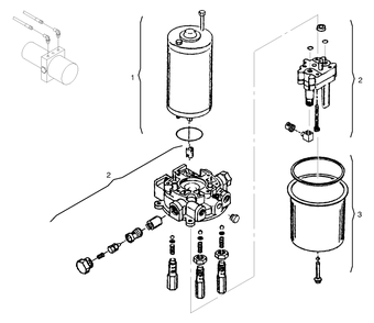 Pump Assembly Diagram and Parts List for 72110 8900600 - 8999999 Toro Lawn Tractor