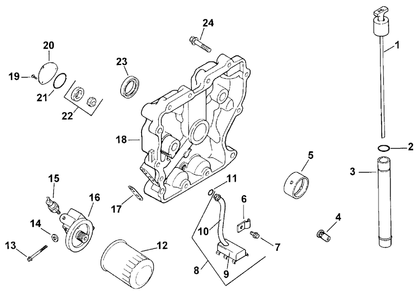Part Location Diagram of 4703826 Toro Dipstick