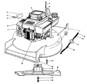 Engine Assembly Diagram and Parts List for 20522C 6000001 - 6999999 Toro Lawn Mower