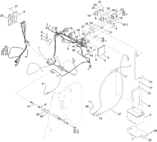 Part Location Diagram of 138-4709 Toro Plate-Mount, Sensor