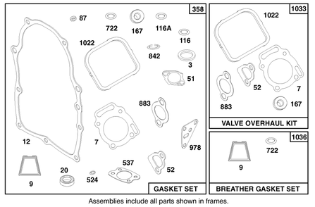 Part Location Diagram of 805023 Toro Gasket-Intake