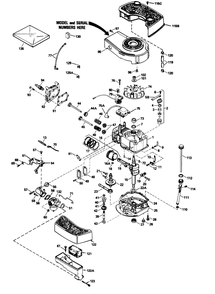 Engine Model No. Tnt 100-10104f Diagram and Parts List for 20677 0002102 - 0999999 Toro Lawn Mower