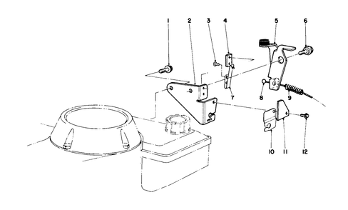 Brake Assembly Diagram and Parts List for 16785 9000001 - 9999999 Toro Lawn Mower