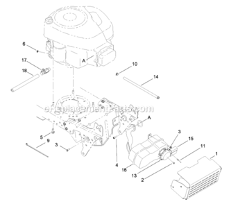 J Diagram and Parts List for 13AL60RG044  Toro Lawn Tractor