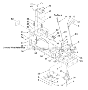 Part Location Diagram of 112-6102 Toro Nut-Flange, Lock