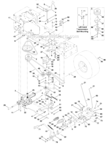 F Diagram and Parts List for 13AL60RG044  Toro Lawn Tractor
